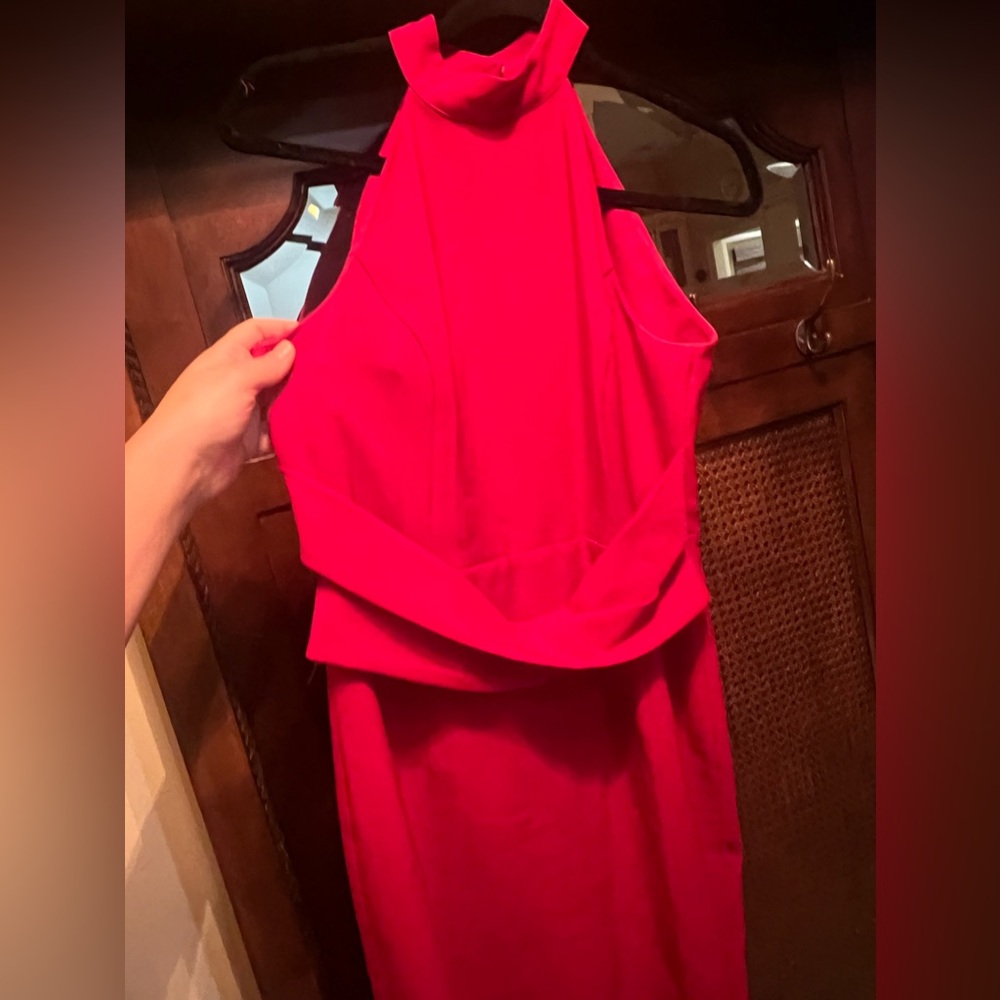 Red dress